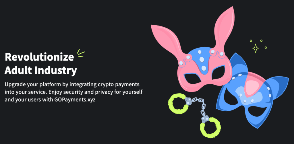 gopayments.xyz for adult industry - crypto payments